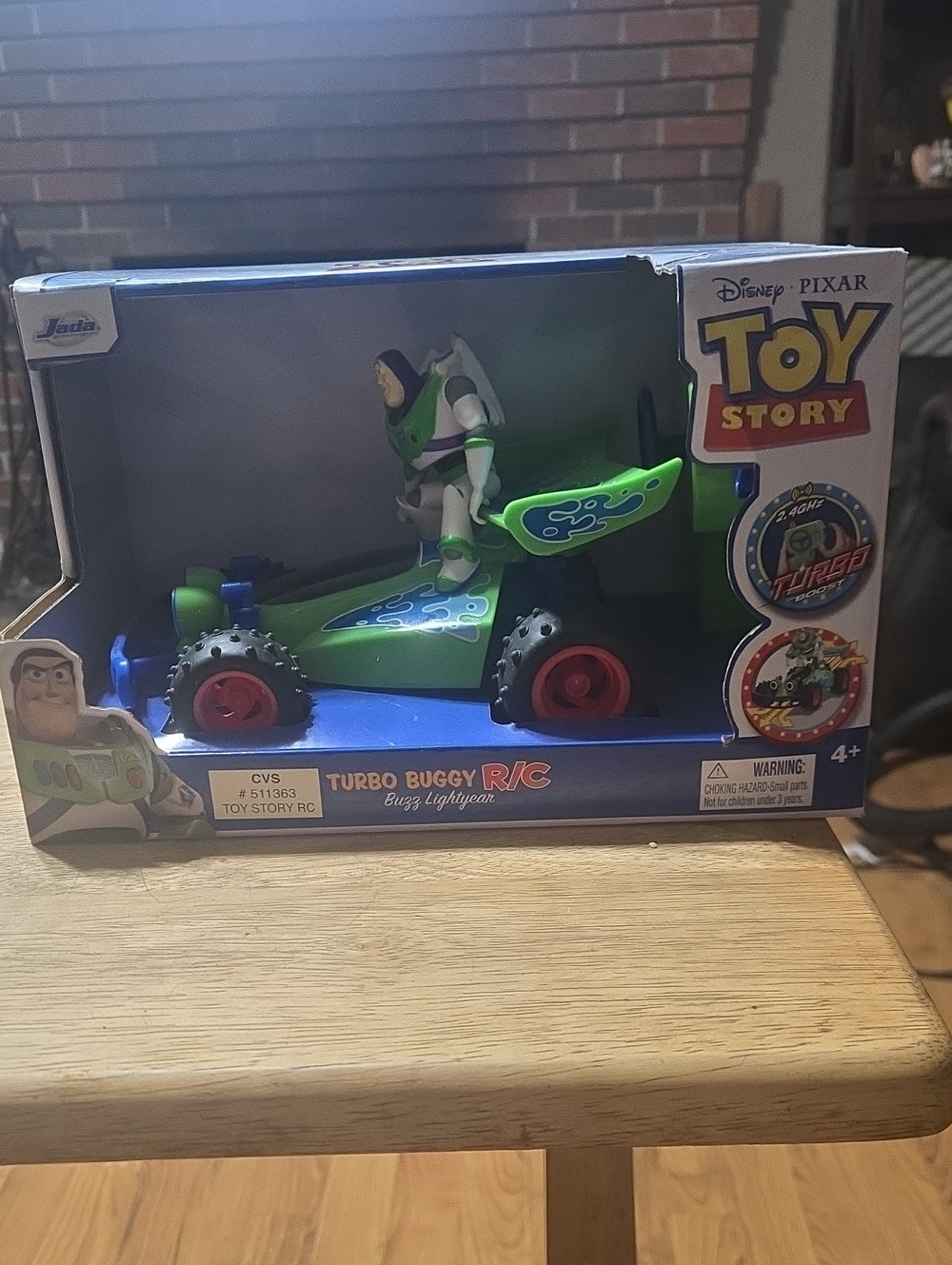 Jada Toy Story Turbo Buggy R/C Vehicle Buzz Lightyear